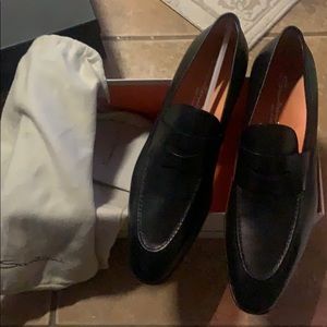 Men Black Loafers